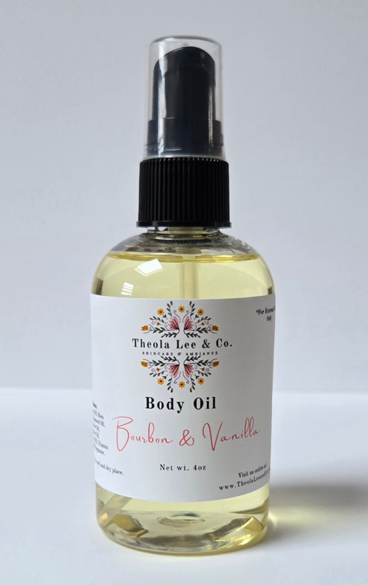 Bourbon & Vanilla Body Oil